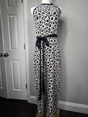 Diane von Furstenberg for Target Halter Maxi Dress Poppy Knit Size Large